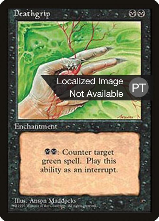Deathgrip [Fourth Edition (Foreign Black Border)] | Devastation Store