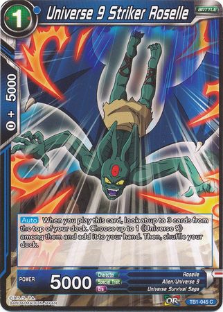 Universe 9 Striker Roselle [TB1-045] | Devastation Store