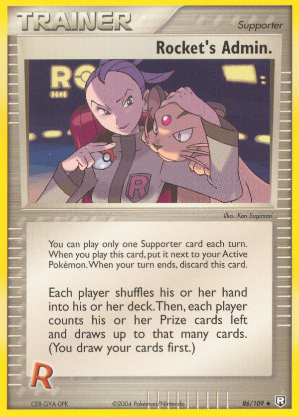 Rocket's Admin. (86/109) [EX: Team Rocket Returns] | Devastation Store
