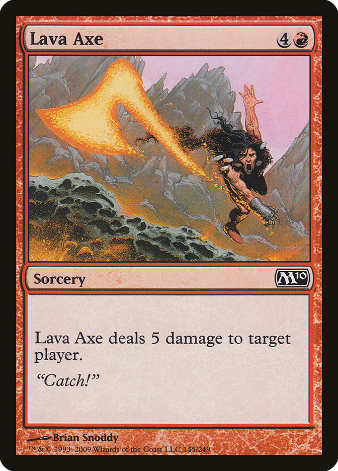 Lava Axe [Magic 2010] - Devastation Store | Devastation Store