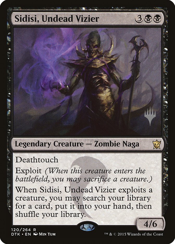 Sidisi, Undead Vizier (Promo Pack) [Dragons of Tarkir Promos] | Devastation Store