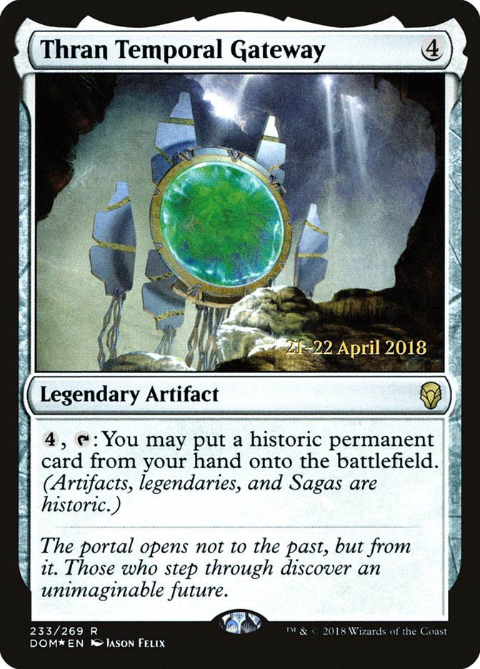 Thran Temporal Gateway  [Dominaria Prerelease Promos] | Devastation Store