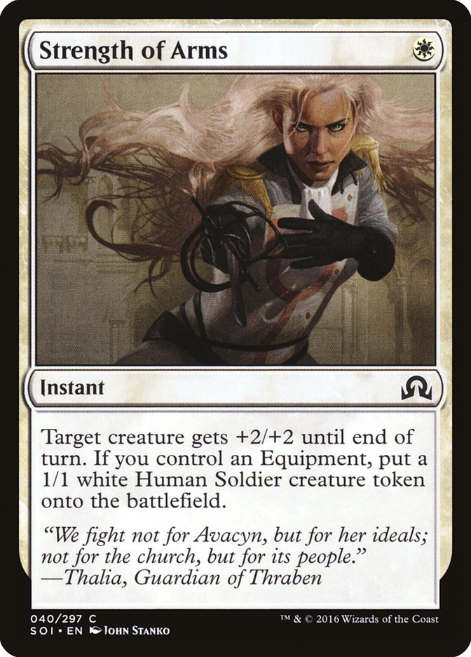 Strength of Arms [Shadows over Innistrad] - Devastation Store | Devastation Store