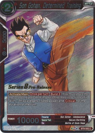 Son Gohan, Determined Training [BT8-005_PR] | Devastation Store