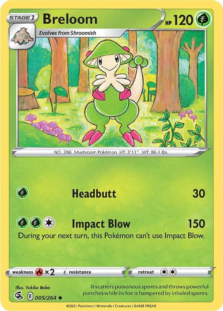 Breloom (005/264) [Sword & Shield: Fusion Strike] | Devastation Store