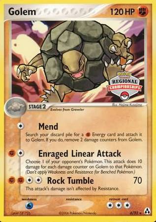 Golem (6/92) (Regional Championship Promo) [EX: Legend Maker] | Devastation Store