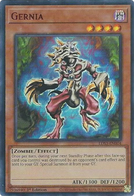 Gernia (Red) [LDS3-EN004] Ultra Rare | Devastation Store