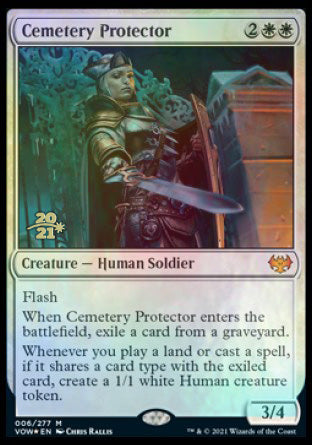 Cemetery Protector [Innistrad: Crimson Vow Prerelease Promos] | Devastation Store