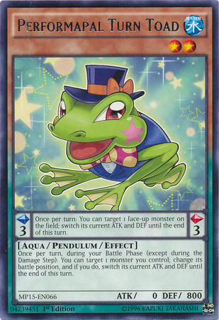 Performapal Turn Toad [MP15-EN066] Rare | Devastation Store
