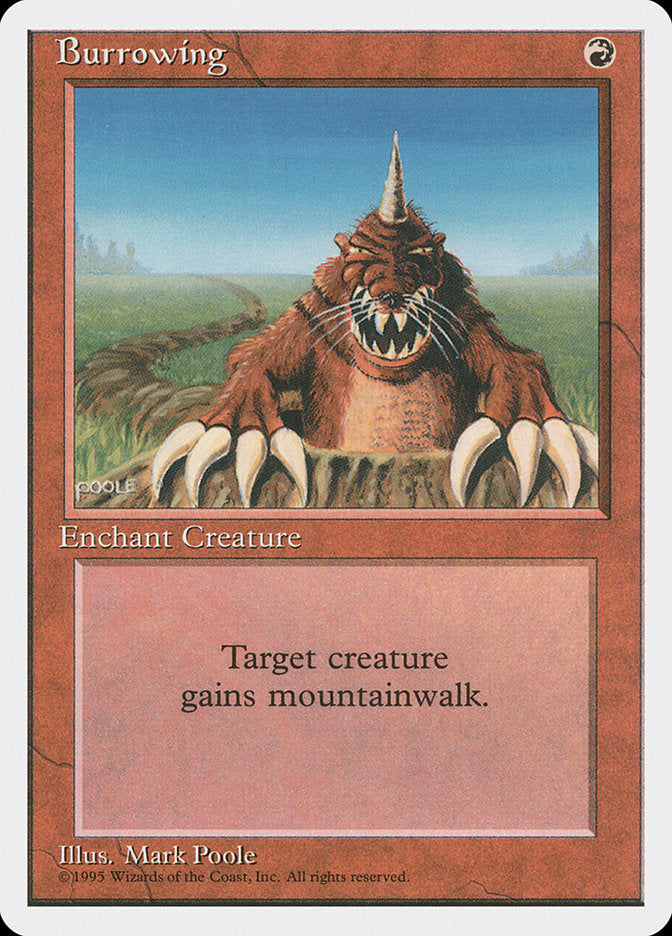Burrowing [Fourth Edition] | Devastation Store