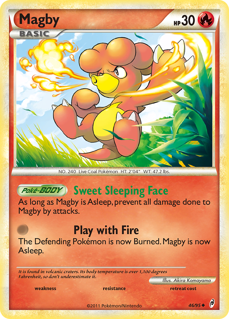 Magby (46/95) [HeartGold & SoulSilver: Call of Legends] | Devastation Store