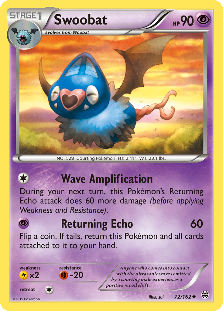 Swoobat (72/162) [XY: BREAKthrough] | Devastation Store