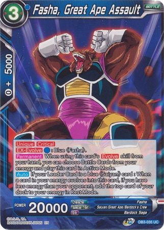 Fasha, Great Ape Assault [DB3-035] | Devastation Store