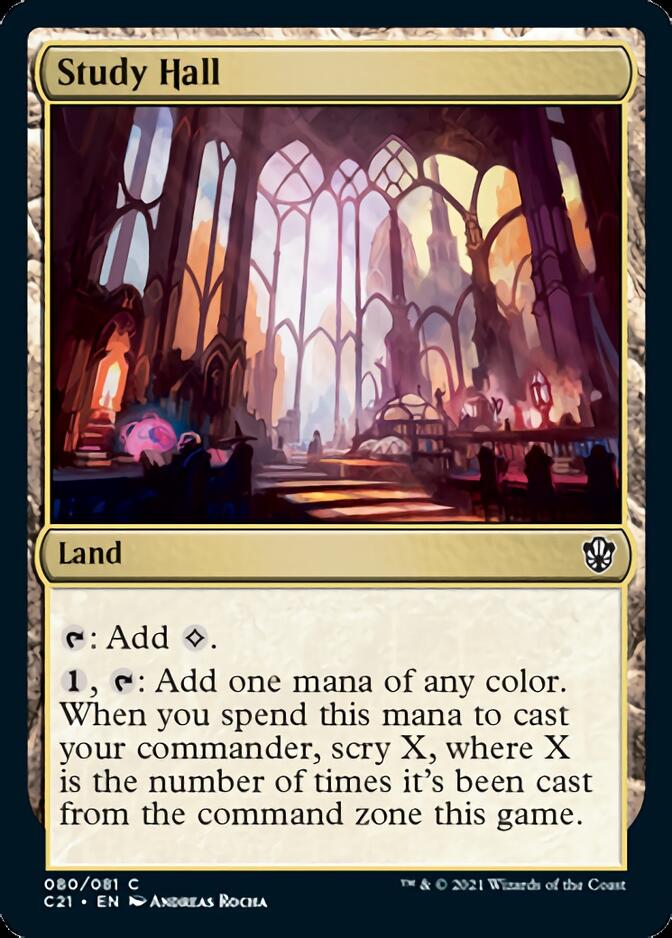 Study Hall [Commander 2021] | Devastation Store