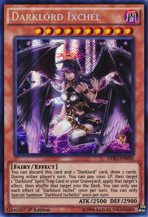 Darklord Ixchel [DESO-EN030] Secret Rare | Devastation Store