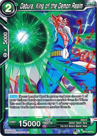 Dabura, King of the Demon Realm [BT11-073] | Devastation Store