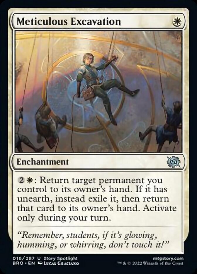 Meticulous Excavation [The Brothers' War] | Devastation Store