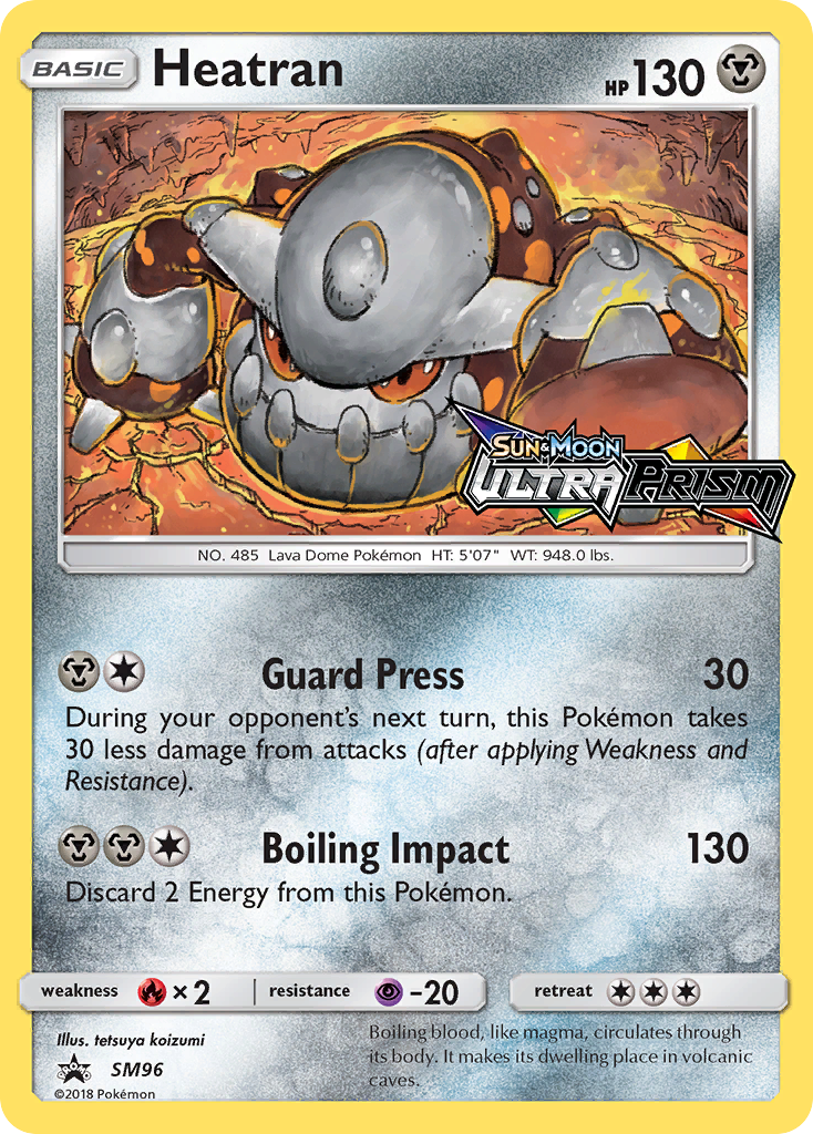 Heatran (SM96) [Sun & Moon: Black Star Promos] | Devastation Store