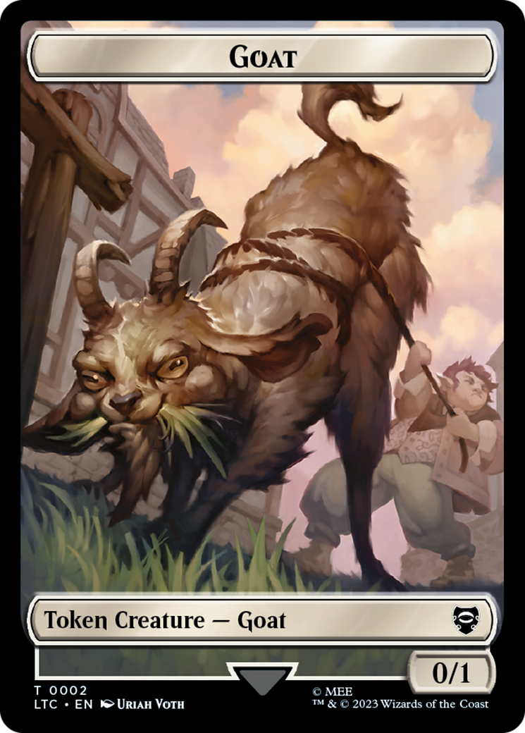 Bird // Goat Token [The Lord of the Rings: Tales of Middle-Earth Commander Tokens] | Devastation Store