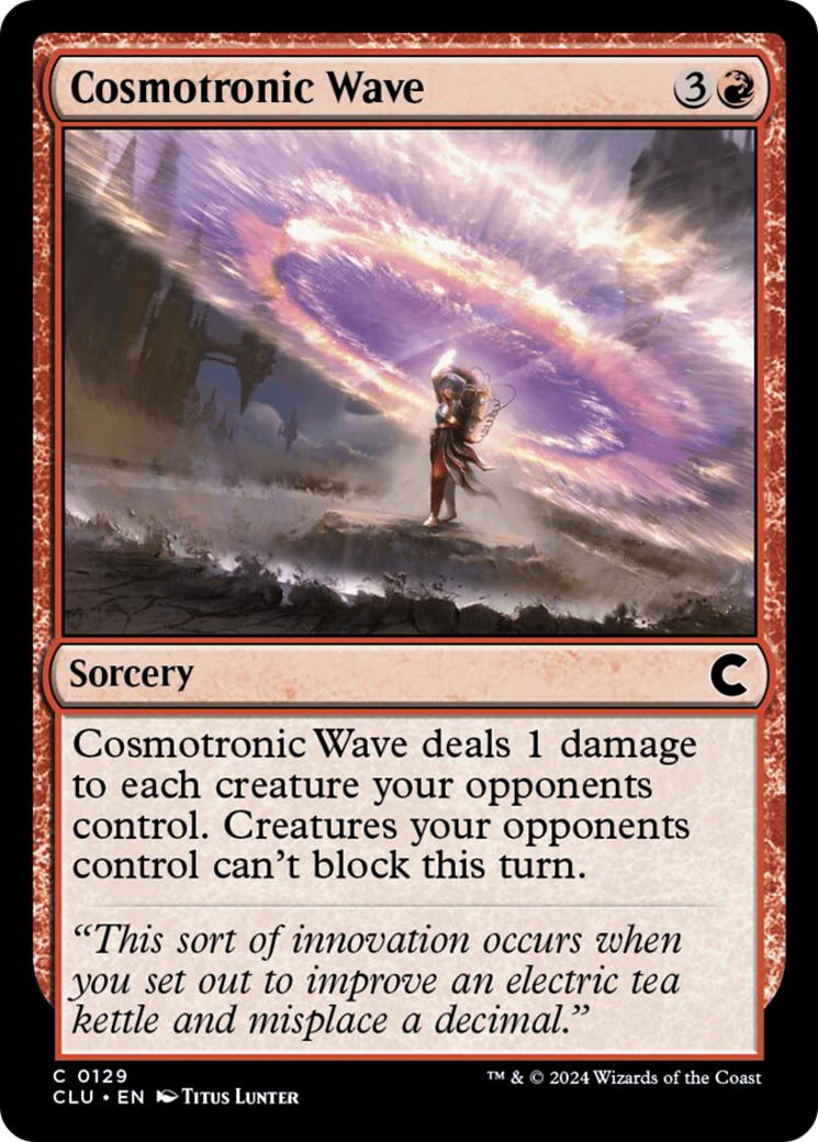 Cosmotronic Wave [Ravnica: Clue Edition] | Devastation Store