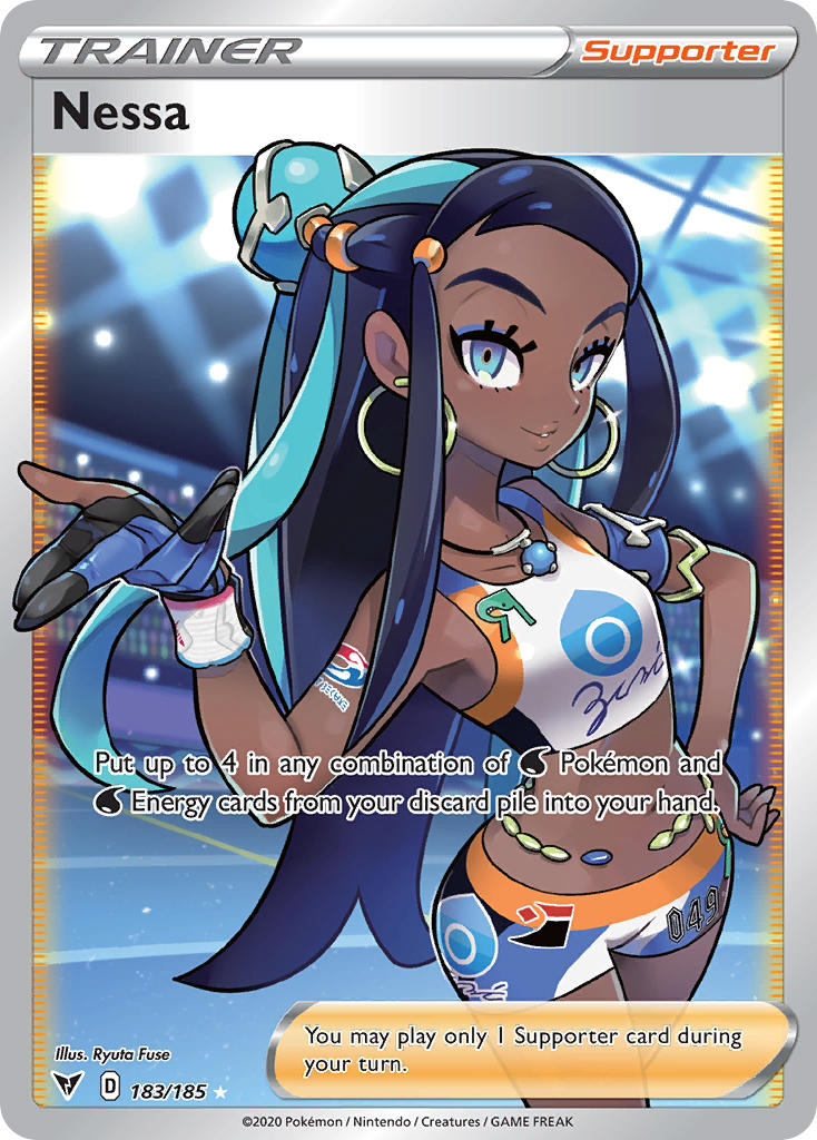 Nessa (183/185) [Sword & Shield: Vivid Voltage] | Devastation Store