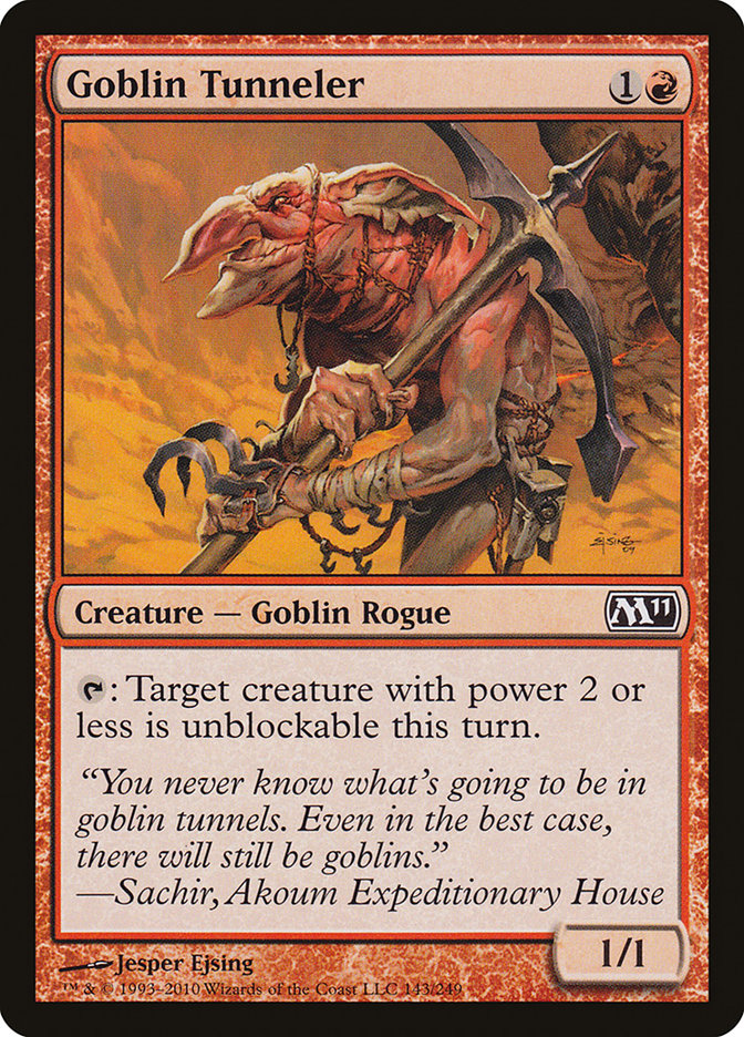 Goblin Tunneler [Magic 2011] | Devastation Store