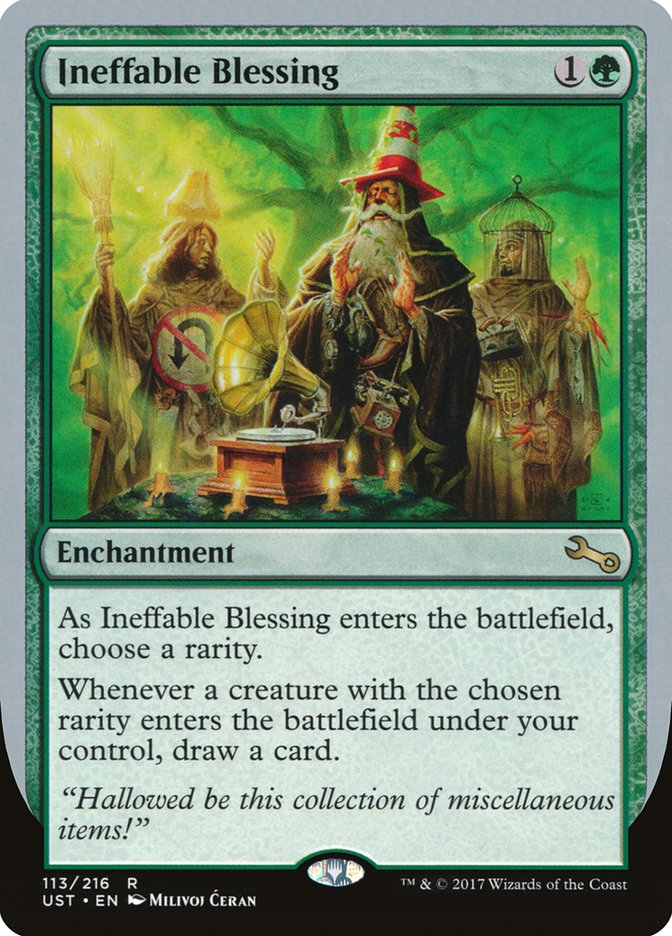 Ineffable Blessing ("choose a rarity") [Unstable] | Devastation Store