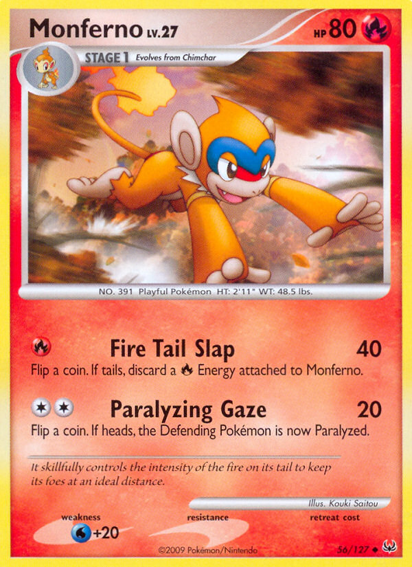 Monferno (56/127) [Platinum: Base Set] | Devastation Store