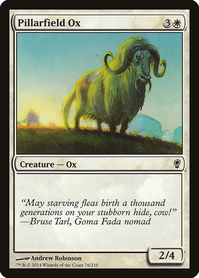 Pillarfield Ox [Conspiracy] - Devastation Store | Devastation Store