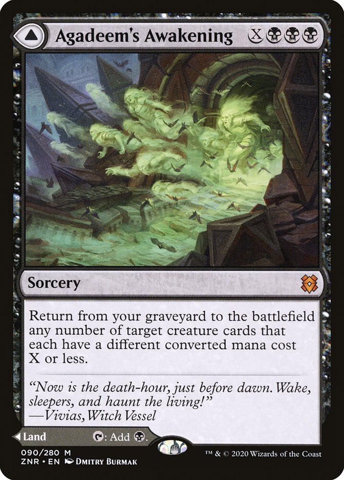 Agadeem's Awakening // Agadeem, the Undercrypt [Zendikar Rising] | Devastation Store