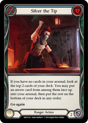 Silver the Tip (Blue) [ARC053-R] 1st Edition Rainbow Foil - Devastation Store | Devastation Store