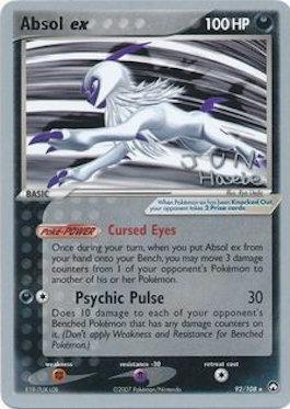 Absol ex (92/108) (Flyvees - Jun Hasebe) [World Championships 2007] | Devastation Store