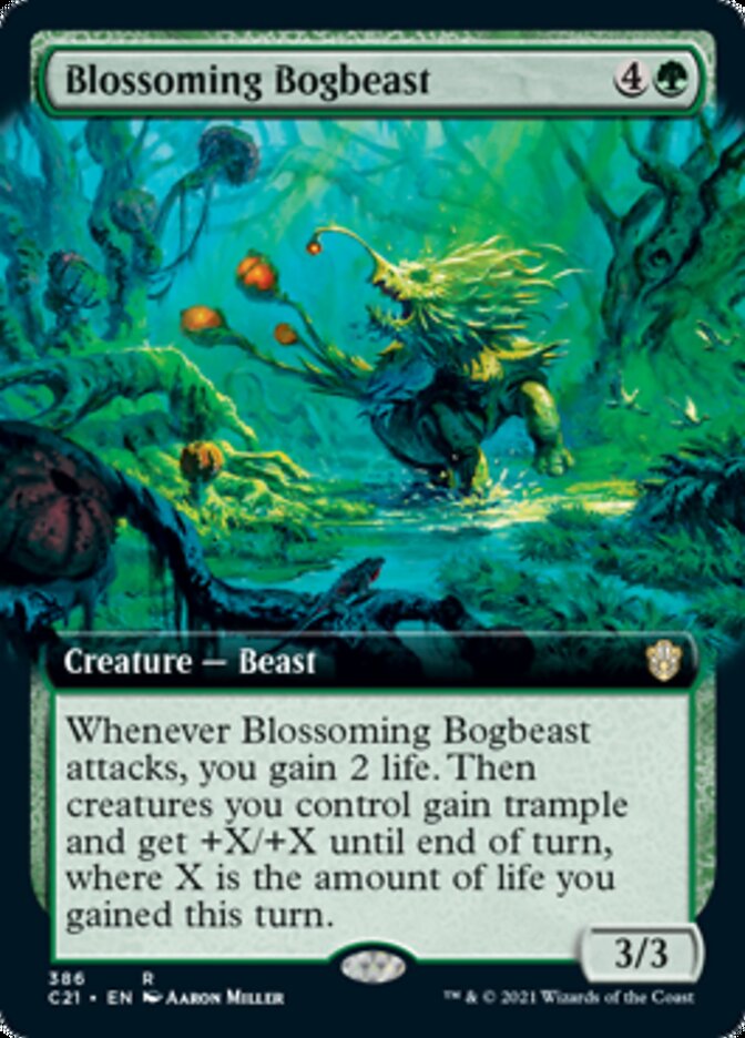 Blossoming Bogbeast (Extended) [Commander 2021] | Devastation Store
