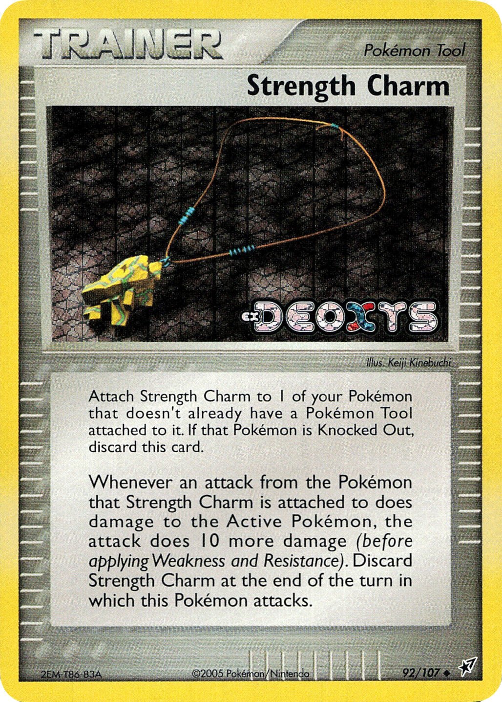 Strength Charm (92/107) (Stamped) [EX: Deoxys] | Devastation Store