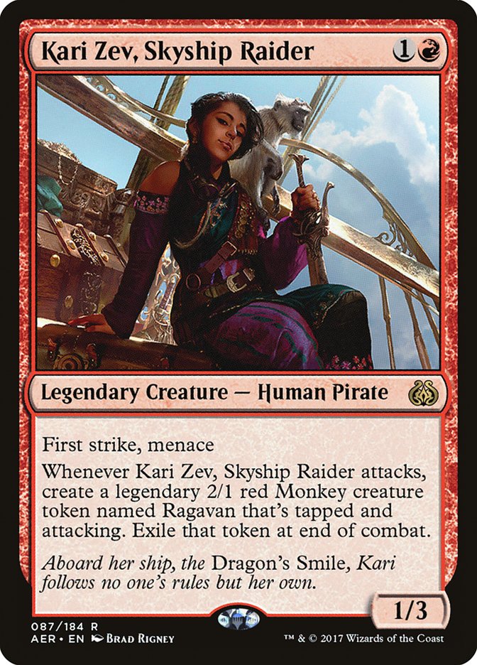 Kari Zev, Skyship Raider [Aether Revolt] - Devastation Store | Devastation Store