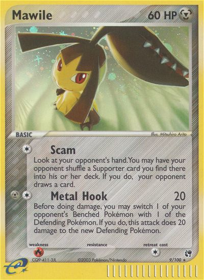 Mawile (9/100) [EX: Sandstorm] | Devastation Store