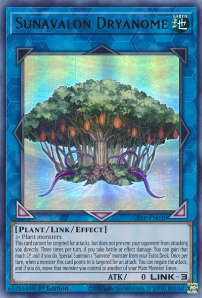 Sunavalon Dryanome [GFTP-EN020] Ultra Rare | Devastation Store