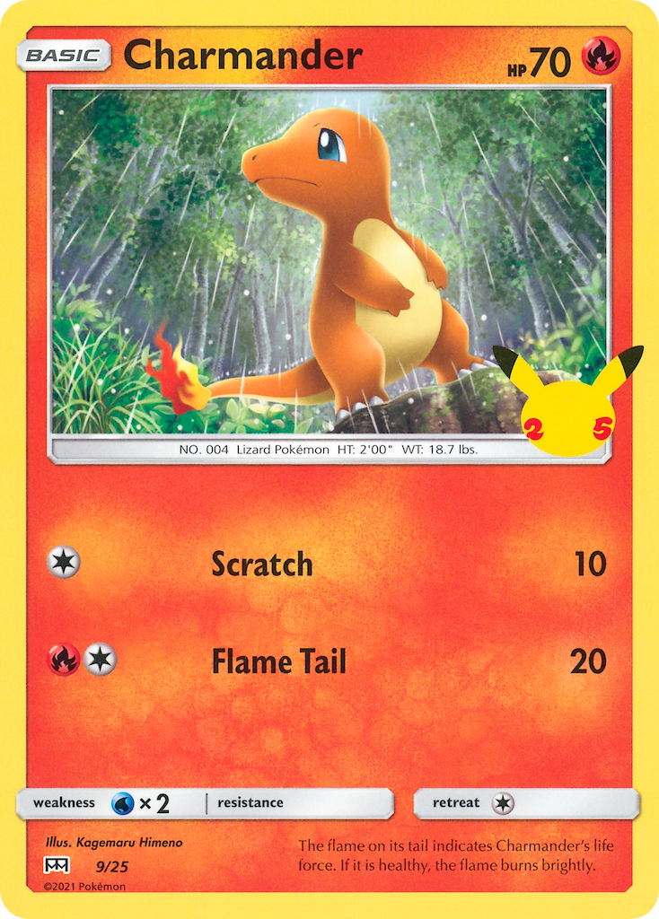 Charmander (9/25) [McDonald's 25th Anniversary] | Devastation Store