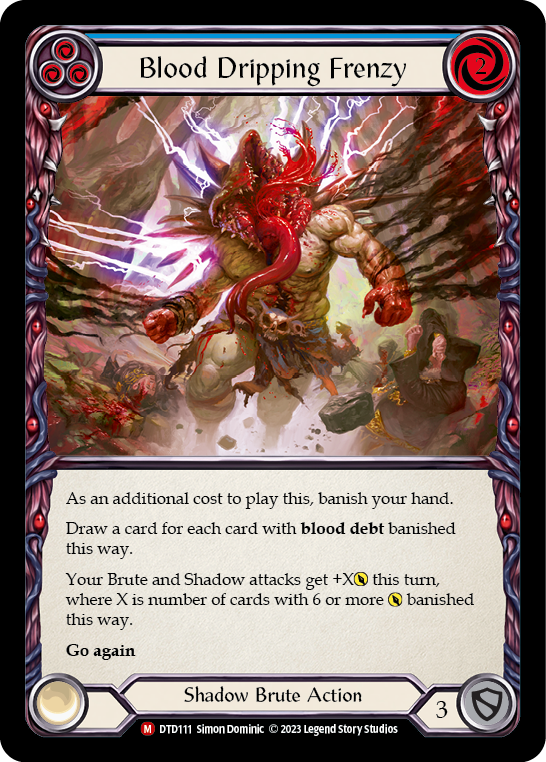 Blood Dripping Frenzy [DTD111] (Dusk Till Dawn) | Devastation Store