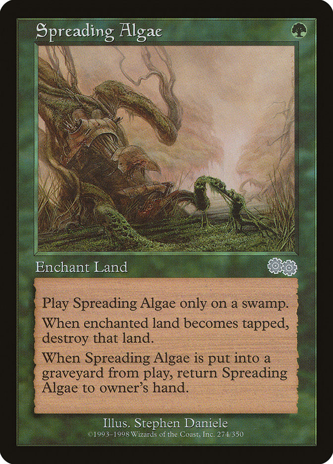 Spreading Algae [Urza's Saga] - Devastation Store | Devastation Store