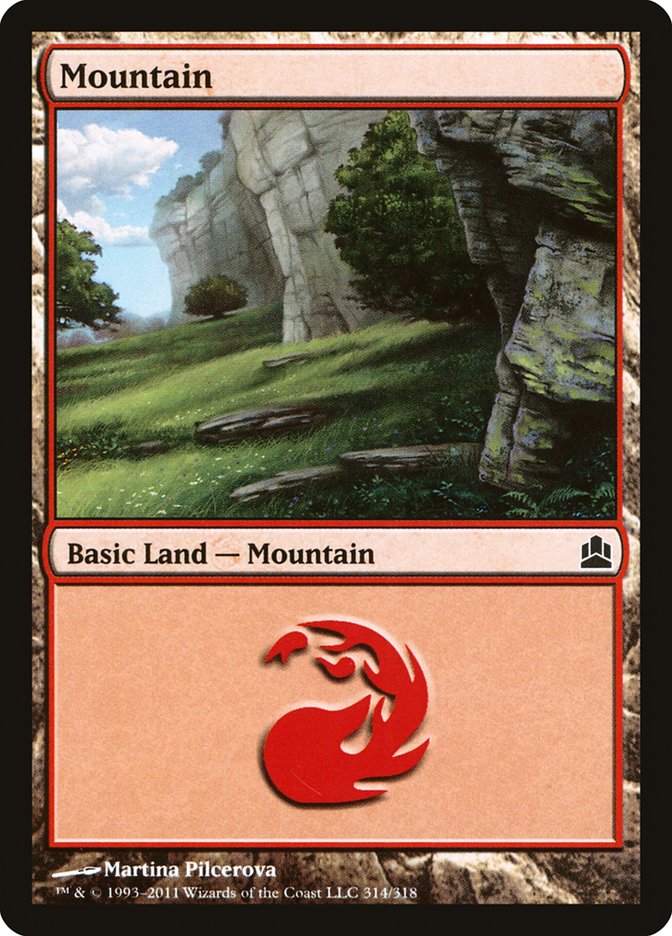 Mountain (314) [Commander 2011] | Devastation Store