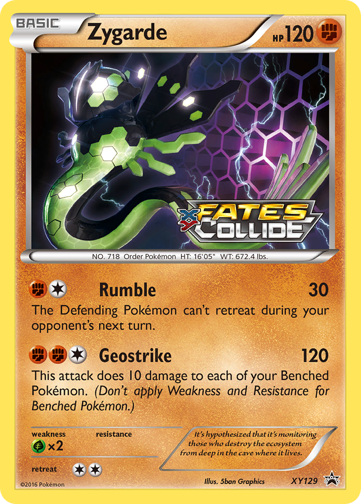 Zygarde (XY129) [XY: Black Star Promos] | Devastation Store