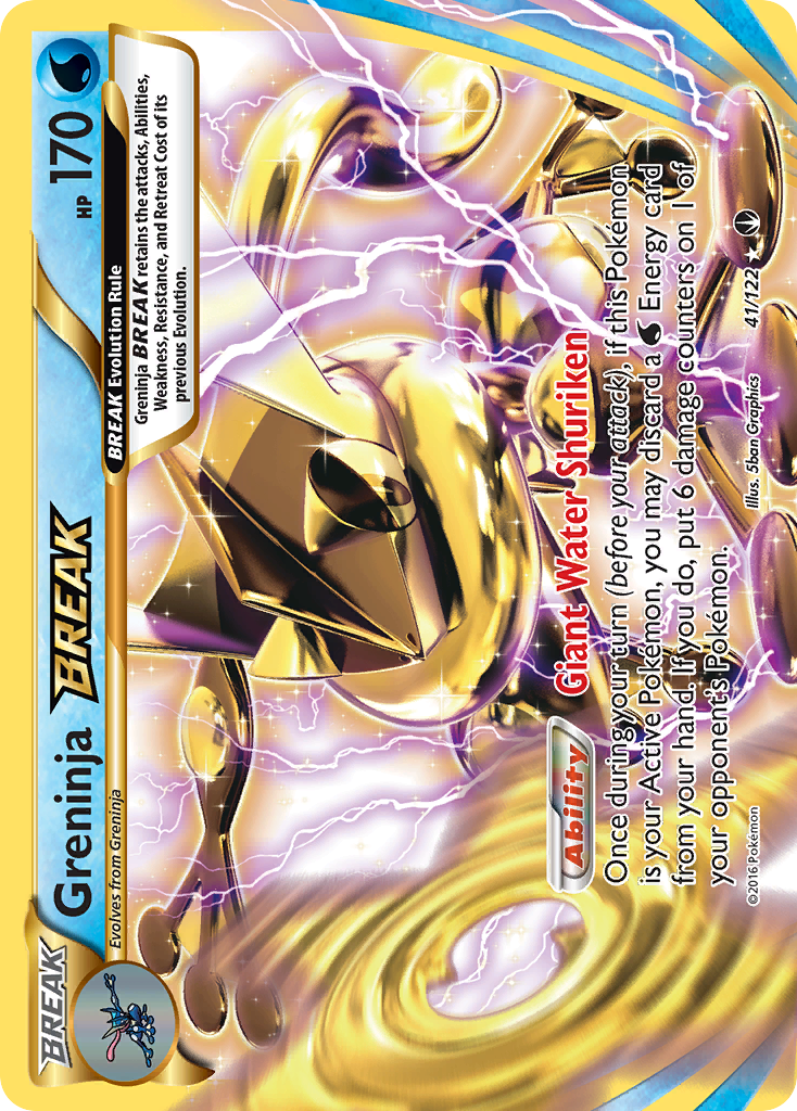 Greninja BREAK (41/122) [XY: BREAKpoint] | Devastation Store
