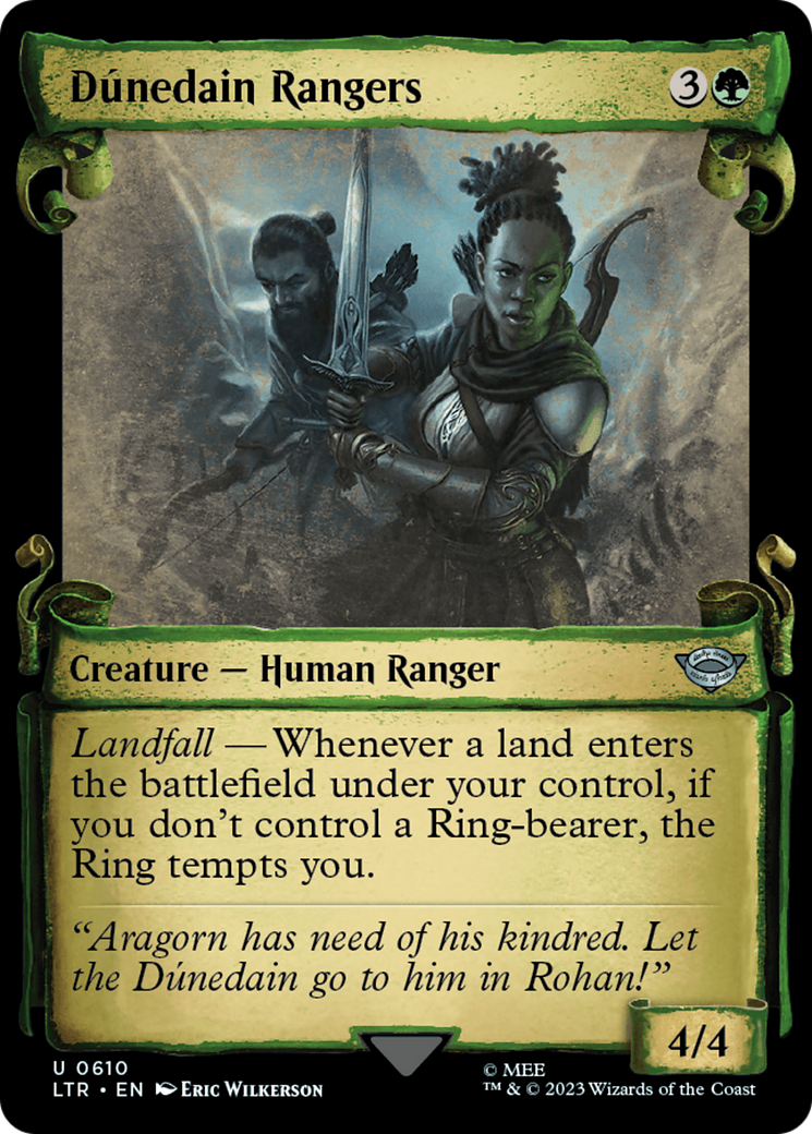 Dunedain Rangers [The Lord of the Rings: Tales of Middle-Earth Showcase Scrolls] | Devastation Store
