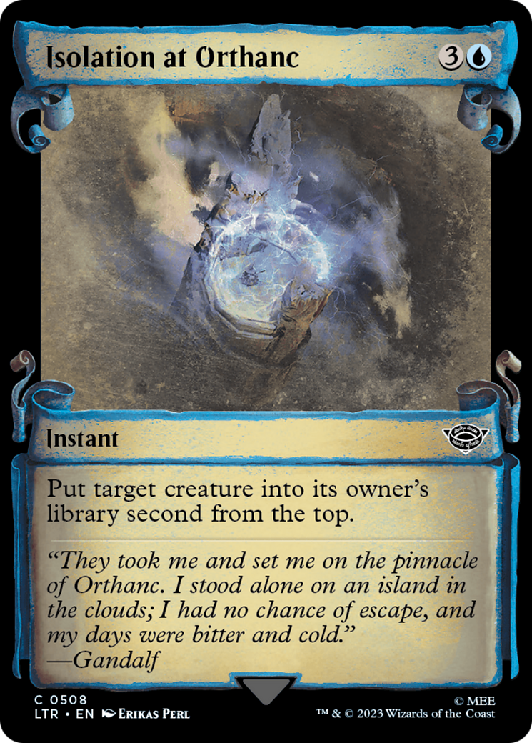 Isolation at Orthanc [The Lord of the Rings: Tales of Middle-Earth Showcase Scrolls] | Devastation Store