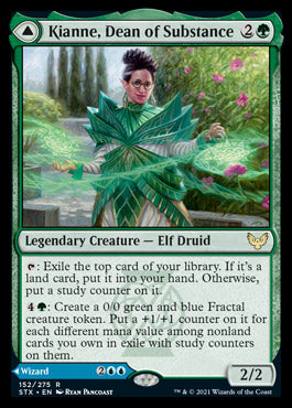 Kianne, Dean of Substance // Imbraham, Dean of Theory [Strixhaven: School of Mages] | Devastation Store