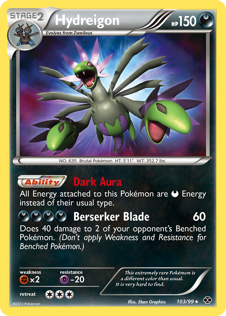 Hydreigon (103/99) [Black & White: Next Destinies] | Devastation Store