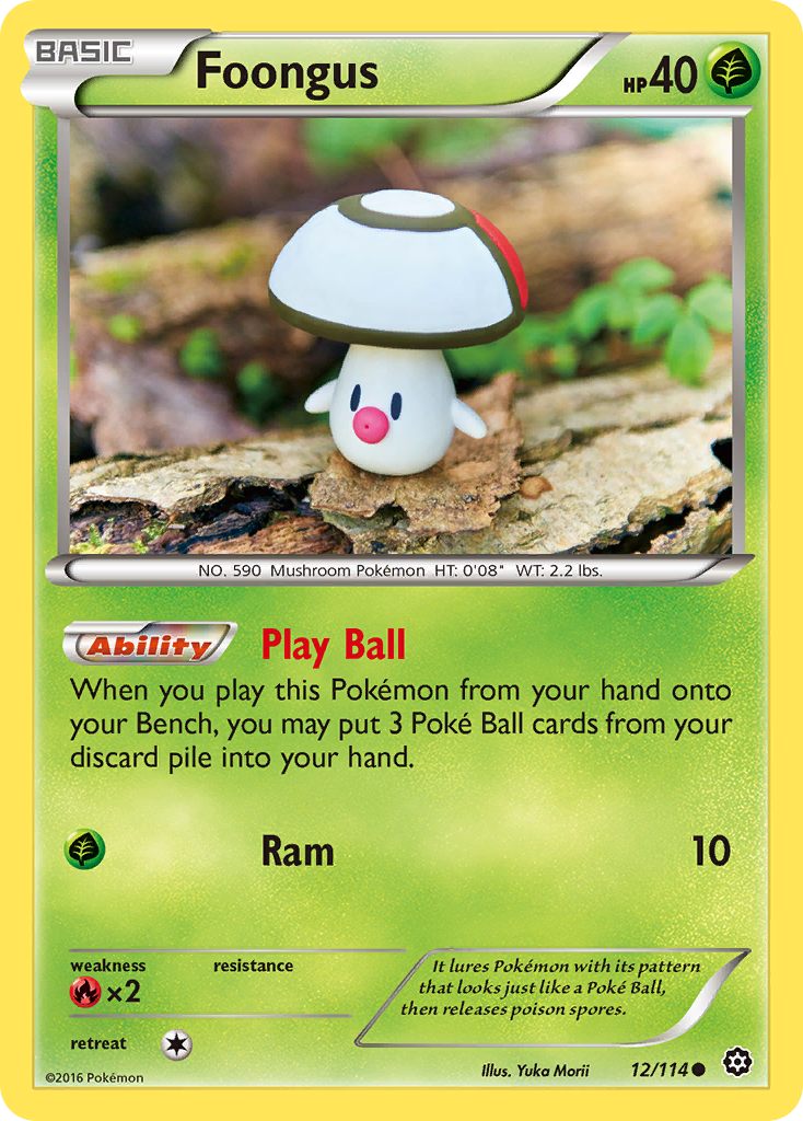 Foongus (12/114) [XY: Steam Siege] | Devastation Store