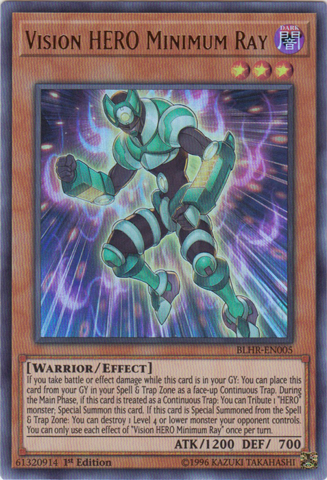 Vision Hero Minimum Ray [BLHR-EN005] Ultra Rare | Devastation Store