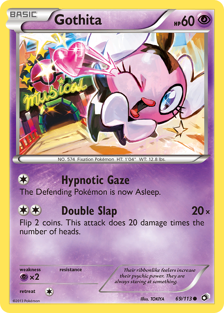 Gothita (69/113) [Black & White: Legendary Treasures] | Devastation Store